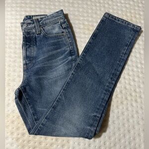 Adriano Goldschmied Women’s Alexxis High Rise Slim Jeans Button Fly